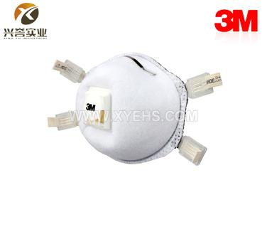 3M 8514 N95帶呼吸閥焊接用工業防塵口罩（可防護10倍職業接觸限值以內的臭氧）